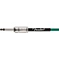 Fender Straight to Straight Instrument Contour Cable 15 ft. Sherwood Green