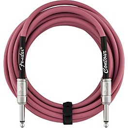 Fender Straight to Straight Instrument Contour C... Fender Straight to Straight Instrument Contour Cable 15 ft. Burgundy Mist