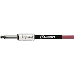 Fender Straight to Straight Instrument Contour Cable 15 ft. Burgundy Mist