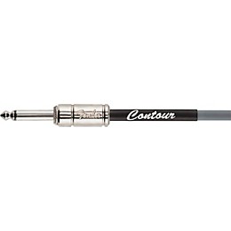 Fender Straight to Straight Instrument Contour Cable 15 ft. Inca Silver