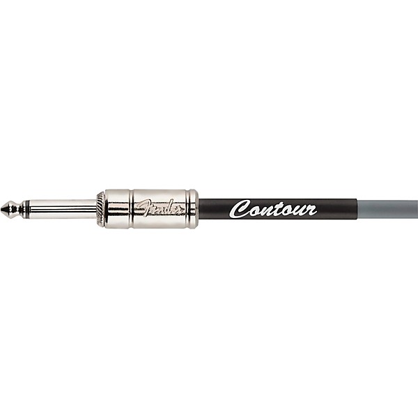 Fender Straight to Straight Instrument Contour Cable 15 ft. Inca Silver