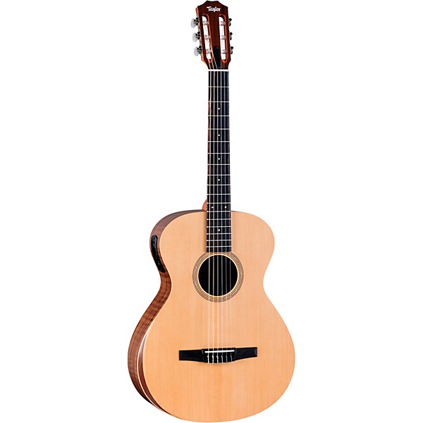 Taylor Academy 12e-N Grand Concert Nylon-String Acoustic-Electric Guitar Natural