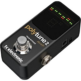 TC Electronic PolyTune 3 Polyphonic Mini Pedal Tuner Noir