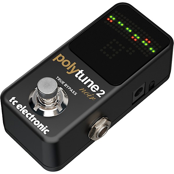 TC Electronic PolyTune 3 Polyphonic Mini Pedal Tuner Noir