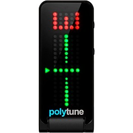 TC Electronic PolyTune Polyphonic Clip-On Tuner White TC Electronic PolyTune Polyphonic Clip-On Tuner Noir