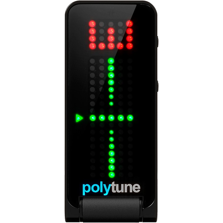 ポリチューン TC Electronic PolyTune Polyphonic Clip-On Tuner Noir | Guitar Center