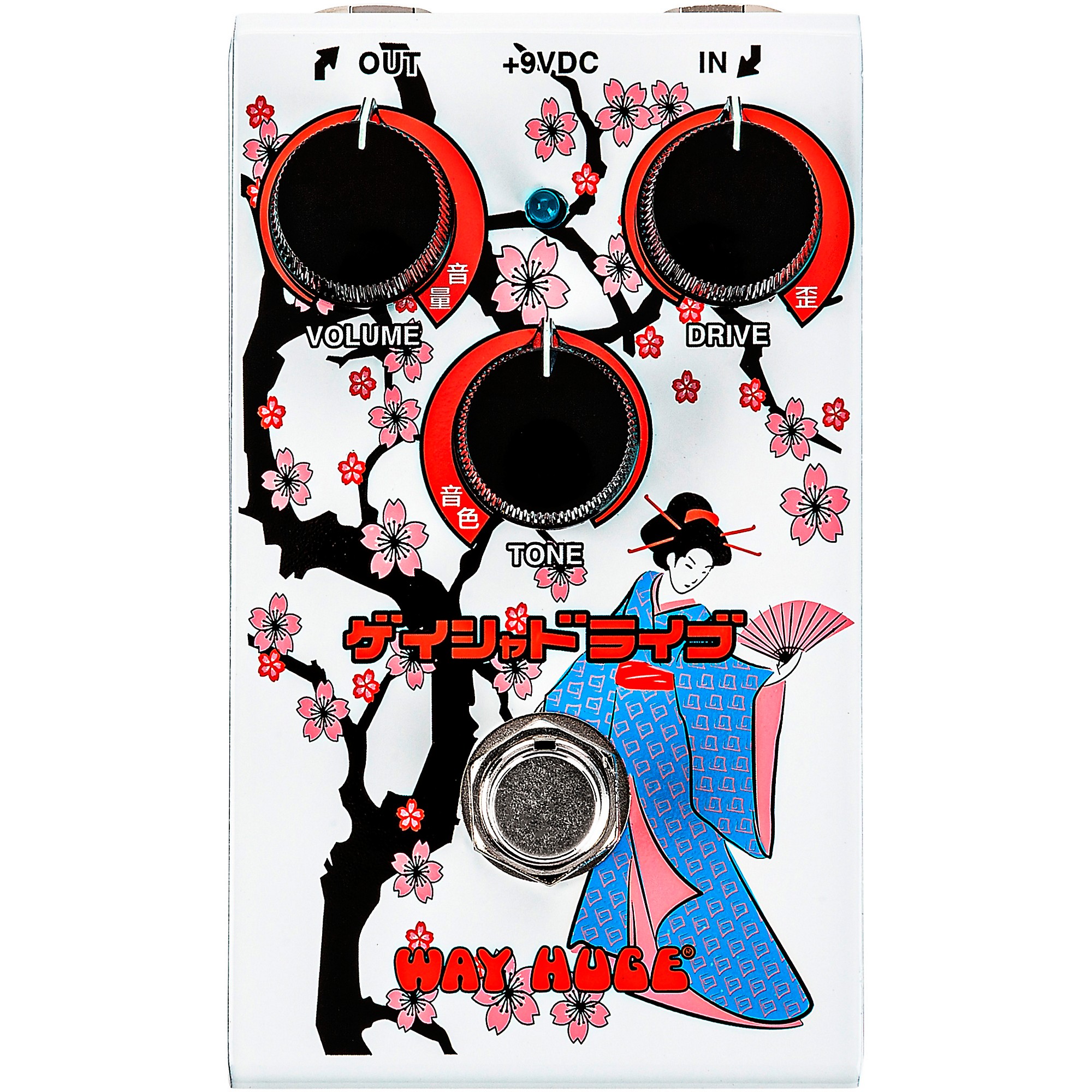 Way Huge Electronics Smalls Geisha Drive WM32 Effects Pedal White