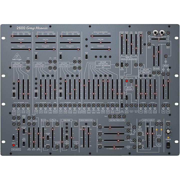 Behringer 2600 Gray Meanie Limited-Edition Analog Semi-Modular