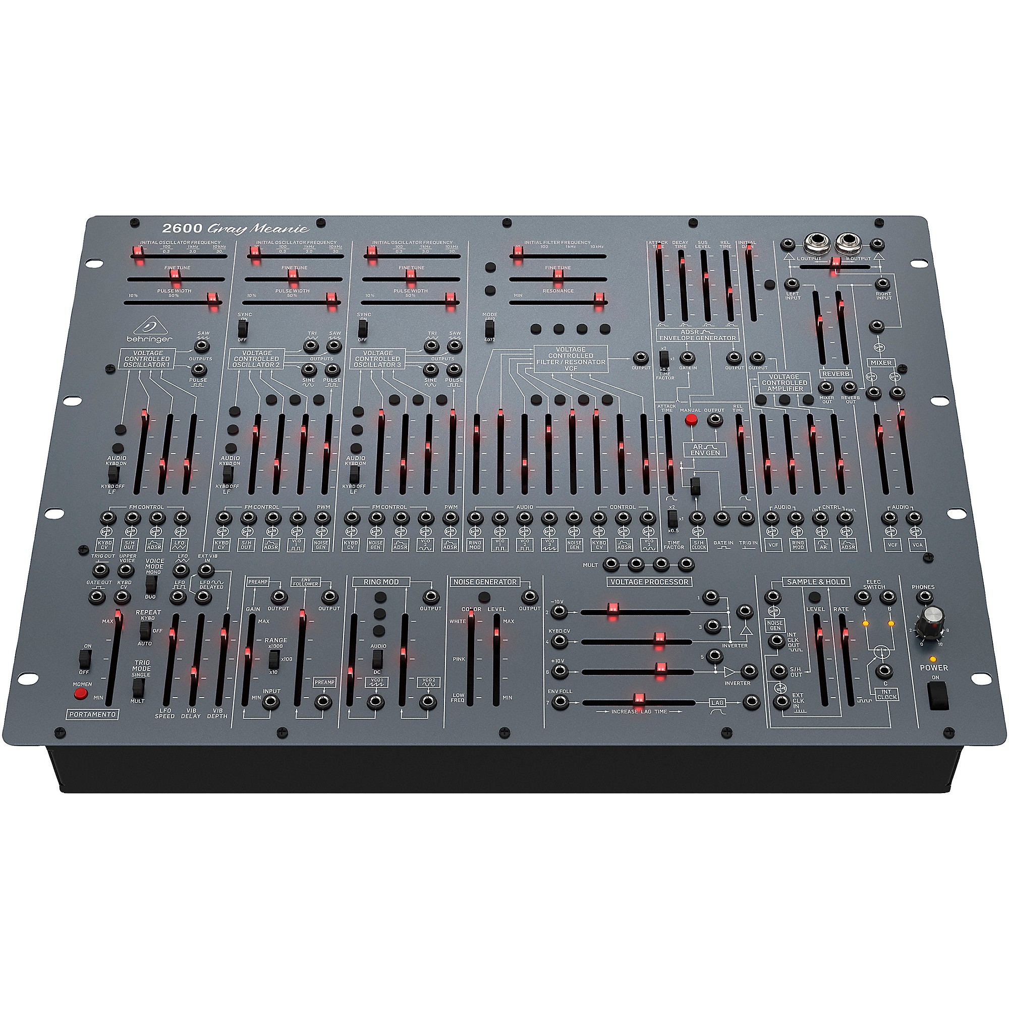 Behringer 2600 Gray Meanie Limited-Edition Analog Semi-Modular