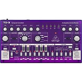 Behringer TD-3-GP Analog Bass Line Synthesizer - Purple