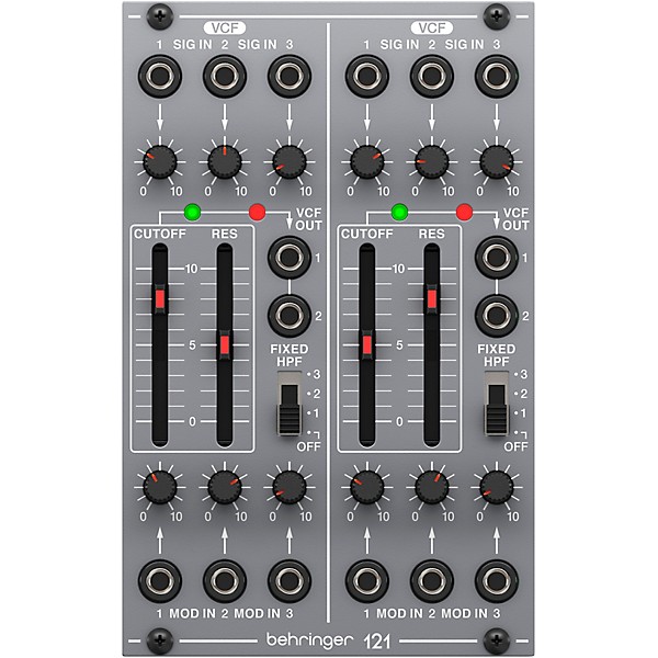 Behringer 121 Dual VCF Eurorack Module