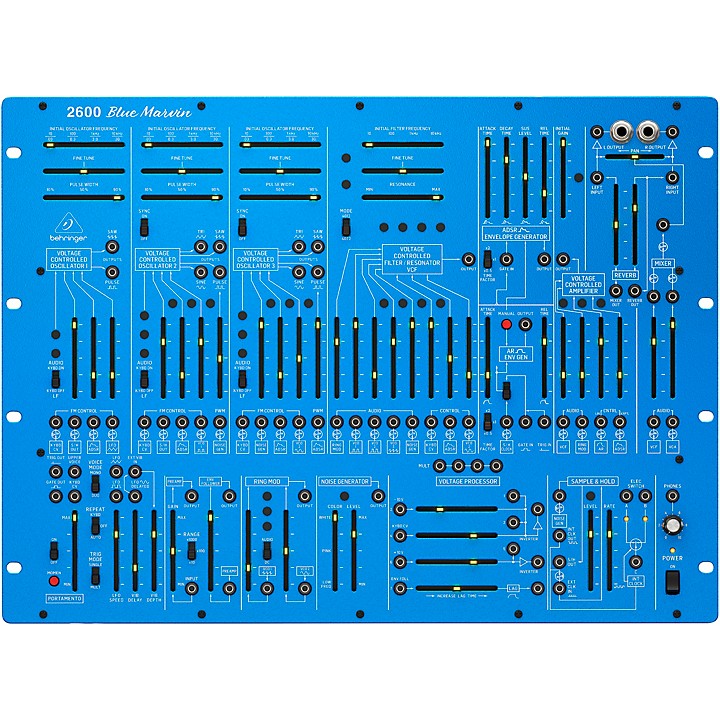 Behringer 2600 Blue Marvin Limited-Edition Analog Semi-Modular