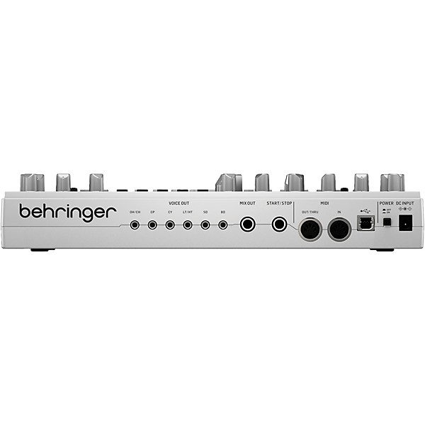 Behringer RD-6-SR Analog Drum Machine - Silver