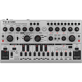 Behringer TD-3-MO-SR Analog Bass Line Synthesizer - Silver