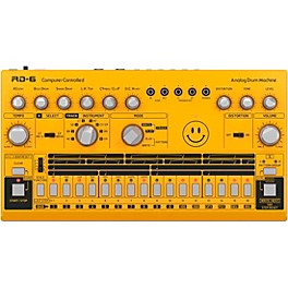 Behringer RD-6-AM Analog Drum Machine - Yellow