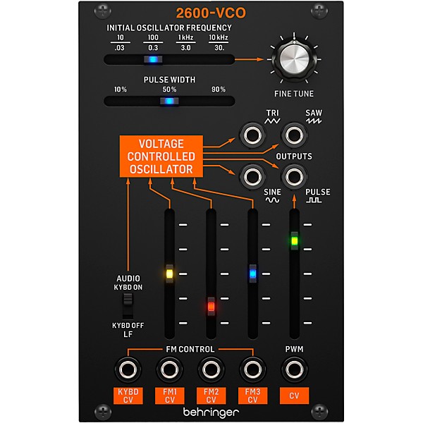 Behringer 2600-VCO Eurorack Voltage-controlled Oscillator Module