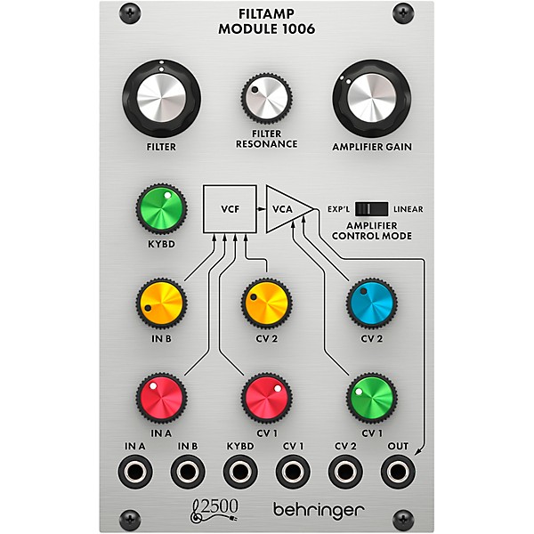 Behringer 1006 Filtamp 24 dB Low-Pass VCF and VCA Eurorack Module,All Products : American Fashion Style Bags On Sale Behringer 1006 Filtamp 24 dB Low-Pass VCF and VCA Eurorack Module,All Products : American Fashion Style Bags On Sale