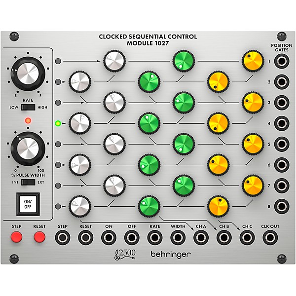 Behringer Clocked Sequential Control Module 1027 8-Step Sequencer Eurorack Module