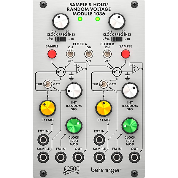 Behringer 1036 Sample & Hold/Random Voltage Eurorack Module