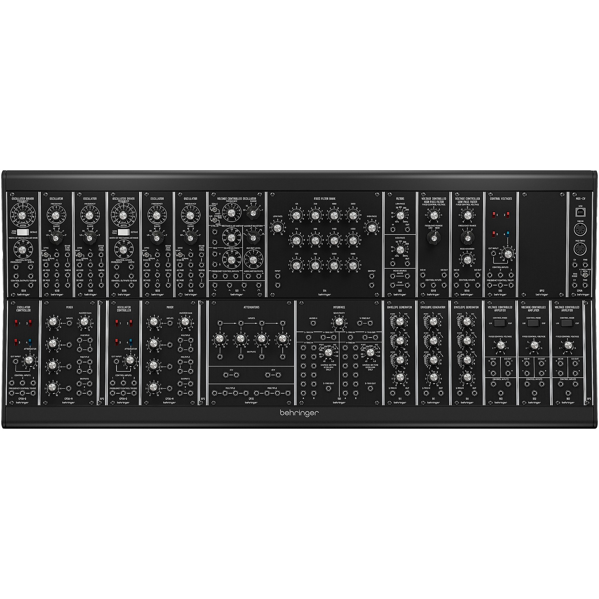 Behringer System 35 Complete Eurorack Modular Synthesizer | Guitar