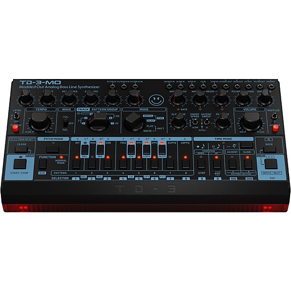 Behringer TD-3-MO-BK Analog Bass Line Synthesizer - Black