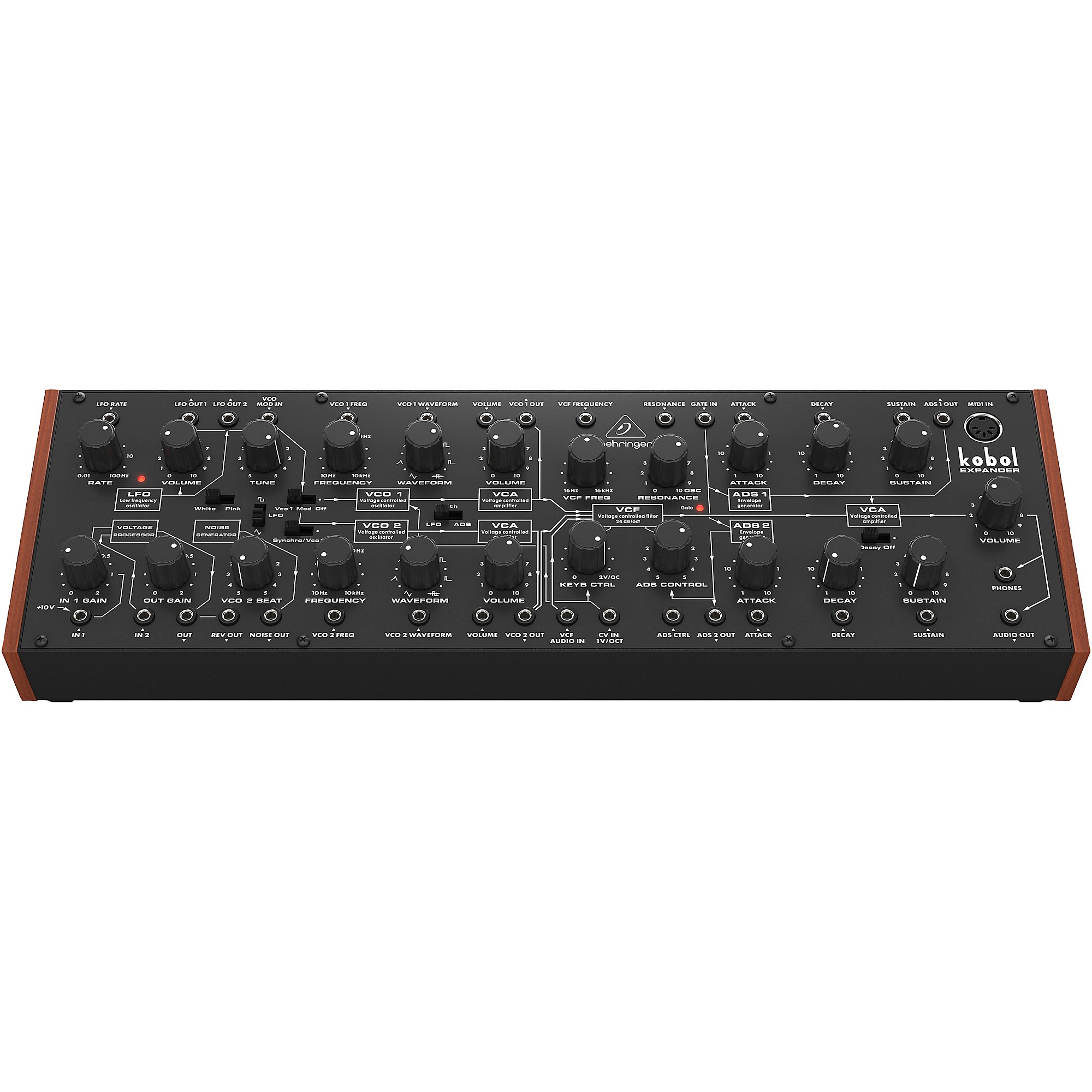 Behringer Kobol Expander Semi-modular Analog Synthesizer | Guitar