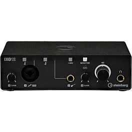 Steinberg IXO12 Audio Interface with One Mic Preamp Black Steinberg IXO12 Audio Interface with One Mic Preamp Black