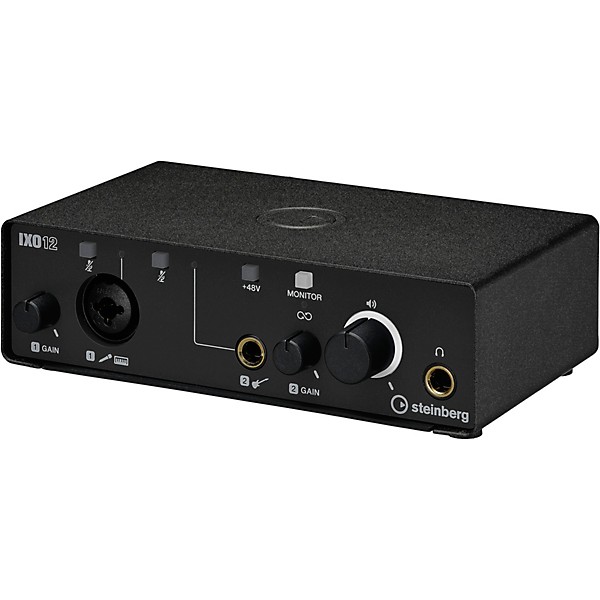 Steinberg IXO12 Audio Interface with One Mic Preamp Black