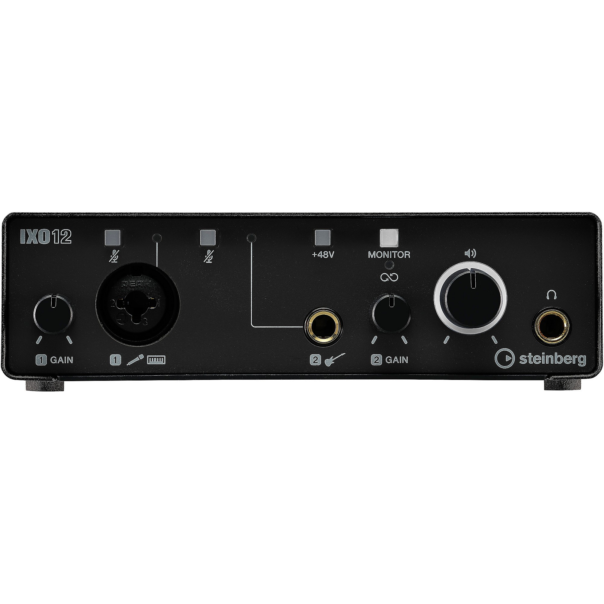 DTM・DAW steinberg IXO12 Amazon.com: Steinberg IXO12 Black, 2x2 USB 2.0 24-Bit/192kHz