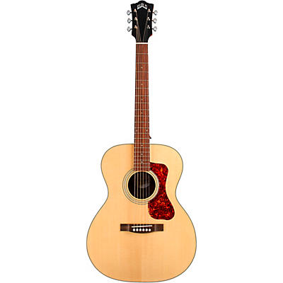Guild Om-250E Limited-Edition Archback Westerly Collection Orchestra Acoustic-Electric Guitar Natural for sale
