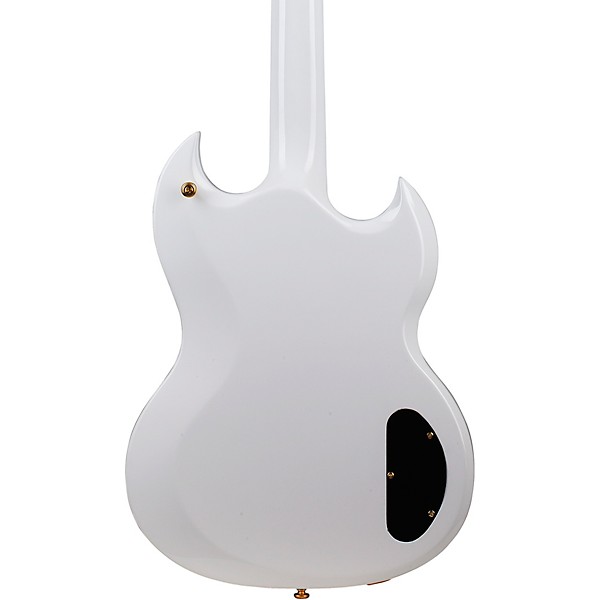 Schecter Guitar Research ZV-H6LLYW66D Zacky Vengeance Left-Handed Electric Guitar Gloss White