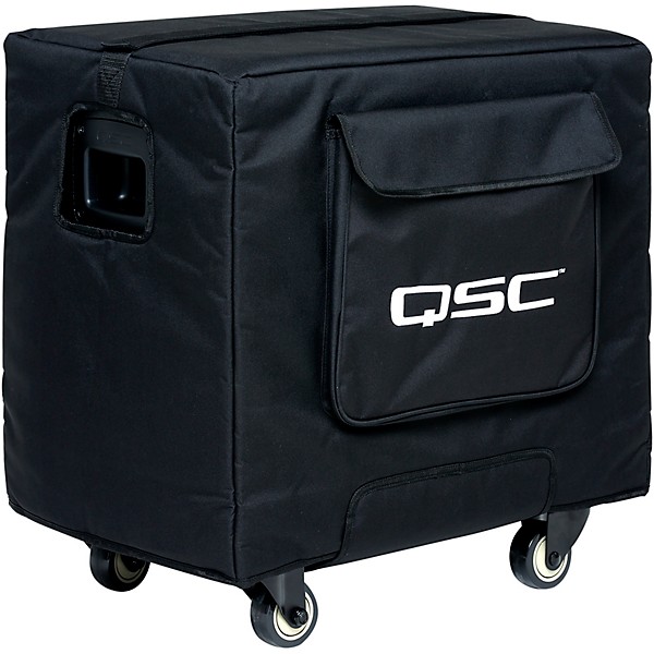 QSC KS112 12" Compact Powered Subwoofer with QSC Padded Cover