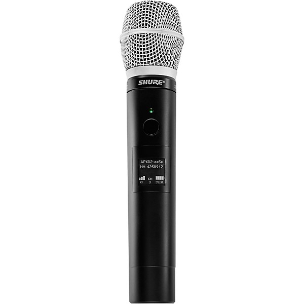 Shure MXW2X/SM86 Wireless Handheld Transmitter with SM86 Microphone Band Z10
