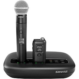 Shure MXWAPXD2 All-in-One 2-channel Wireless Transceiver for MXW neXt 2 System Band Z10