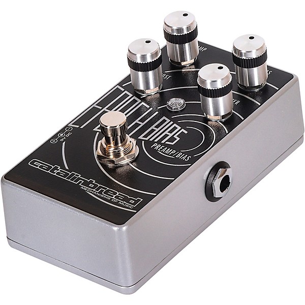Catalinbread Epoch Bias Preamp Bias Effects Pedal Black and Silver