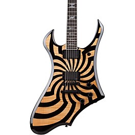 Wylde Audio Goreghen Electric Guitar Cocobolo Psychic Bullseye Wylde Audio Goreghen Electric Guitar Buzzsaw Rawtop