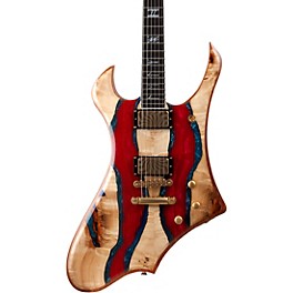 Wylde Audio Goreghen Special Edition Electric Guitar Blood River Burl