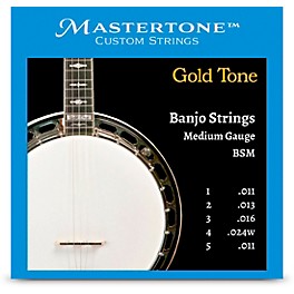 Gold Tone BSM Medium Gauge Banjo Strings