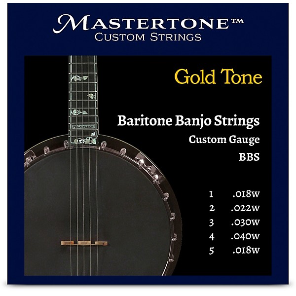 Gold Tone BBS Custom Gauge Baritone Banjo Strings