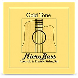 Gold Tone MBS MicroBass Rubber/Polymer Strings