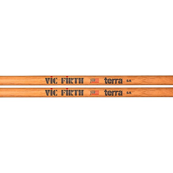 Vic Firth Vic Firth 3 Pairs of Black American Classic Drum Sticks With Free Pair of Terra Drum Sticks 5A
