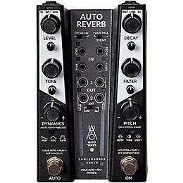 Gamechanger Audio AUTO REVERB Pitch and Dynamics Responsive Reverb Effects Pedal Black