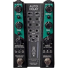 Gamechanger Audio AUTO DELAY Pitch and Dynamics Responsive Delay Effects Pedal Black