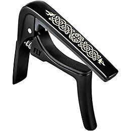 Dunlop Trigger Fly Celtic Knot Edition Curved Capo Black