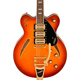 Gretsch Guitars Streamliner Cat-Eye Limited-Edition Center Block Electric Guitar With Bigsby & Gold Hardware Abbey Ale