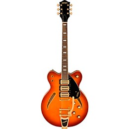 Gretsch Guitars Streamliner Cat-Eye Limited-Edition Center Block Electric Guitar With Bigsby & Gold Hardware Abbey Ale