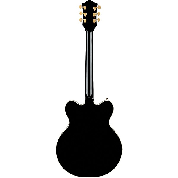 Gretsch Guitars Streamliner Cat-Eye Limited-Edition Center Block Electric Guitar With Bigsby & Gold Hardware - Black