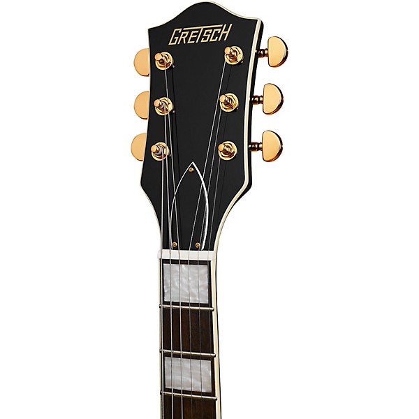 Gretsch Guitars Streamliner Cat-Eye Limited-Edition Center Block Electric Guitar With Bigsby & Gold Hardware - Black