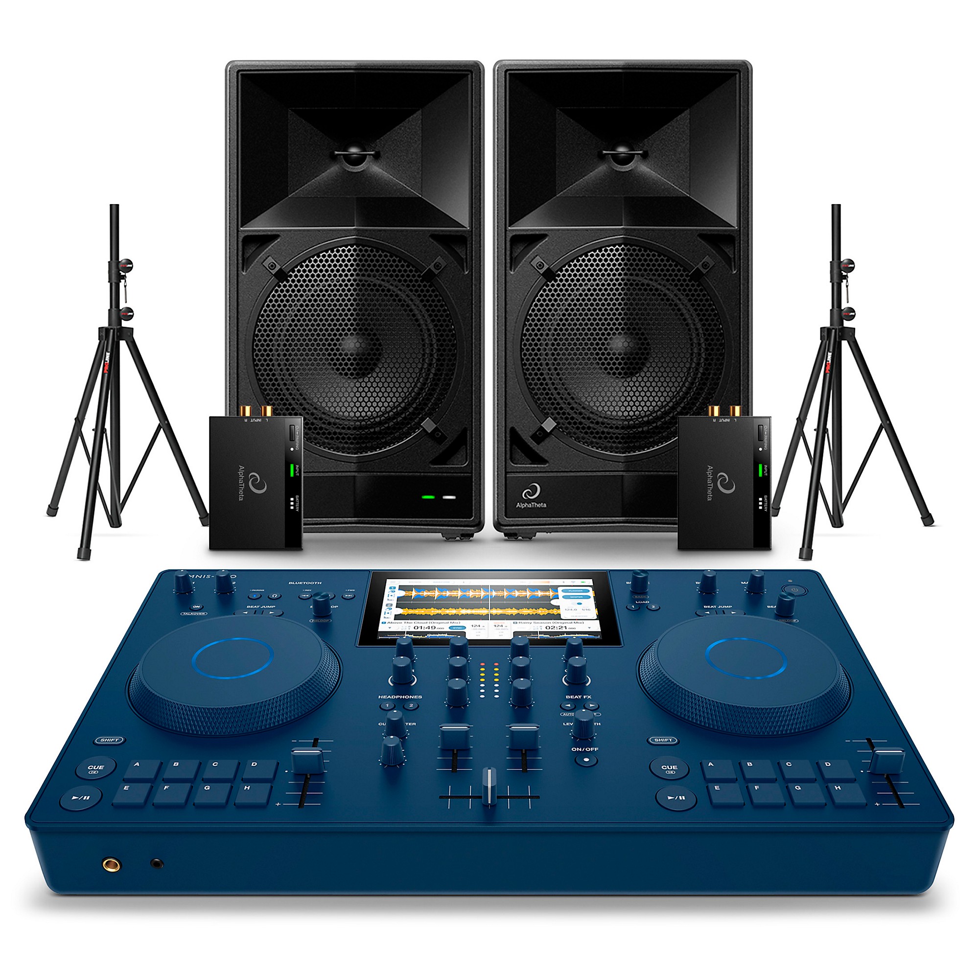 AlphaTheta OMNIS DUO ポータブル オールインワンDJシステム Out of the Blue: DJパーティーをもっと身近に、もっと自由に