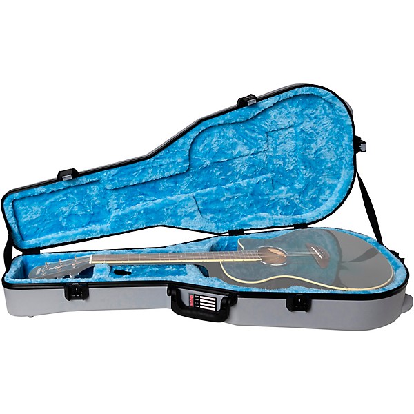 Gator Flight Pro V3 TSA Series ATA Molded Acoustic Guitar Case Gray